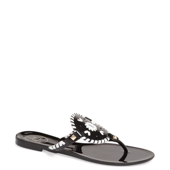 Jack Rogers Shoes - Jack Roger's Georgica Jelly Thong Sandals size 8